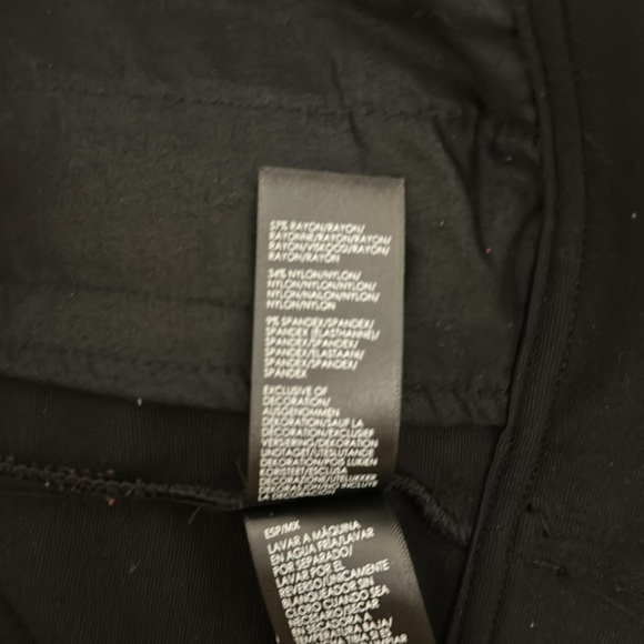 Liverpool black Ponte fabric for trimmed jacket size large - Picture 8 of 8